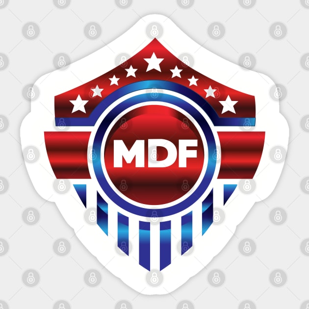 Minor Defense Force Season 2 Logo Sticker by freezethecomedian